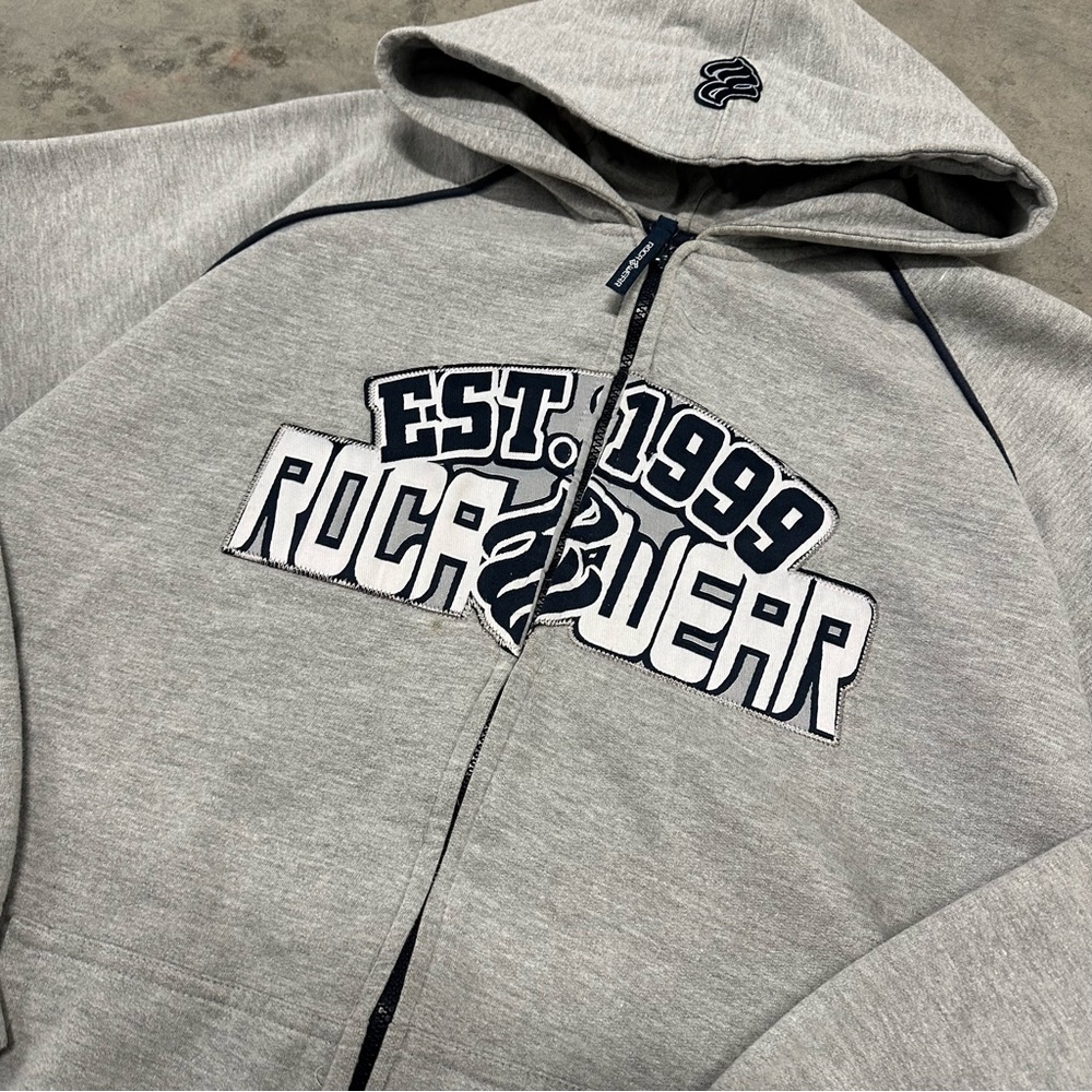 Rocawear Grey Hoodie Youth XL - Picture 9 of 13